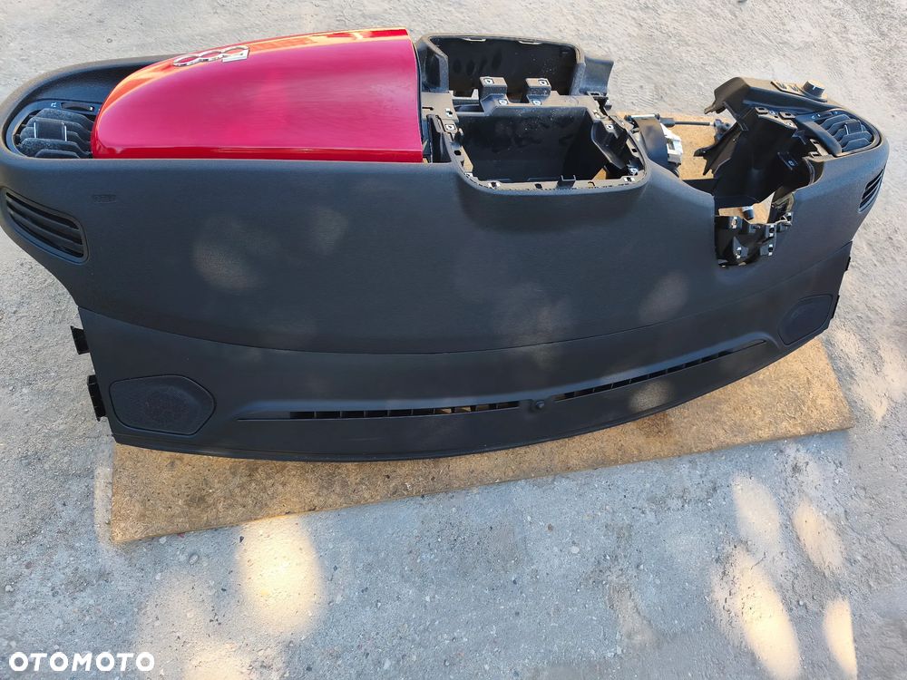 DESKA ROZDZIELCZA KONSOLA ZESTAW AIRBAG PODUSZKI ORYGINAŁ DEMONTAŻ FIAT 500 X PRZED LIFT - 8
