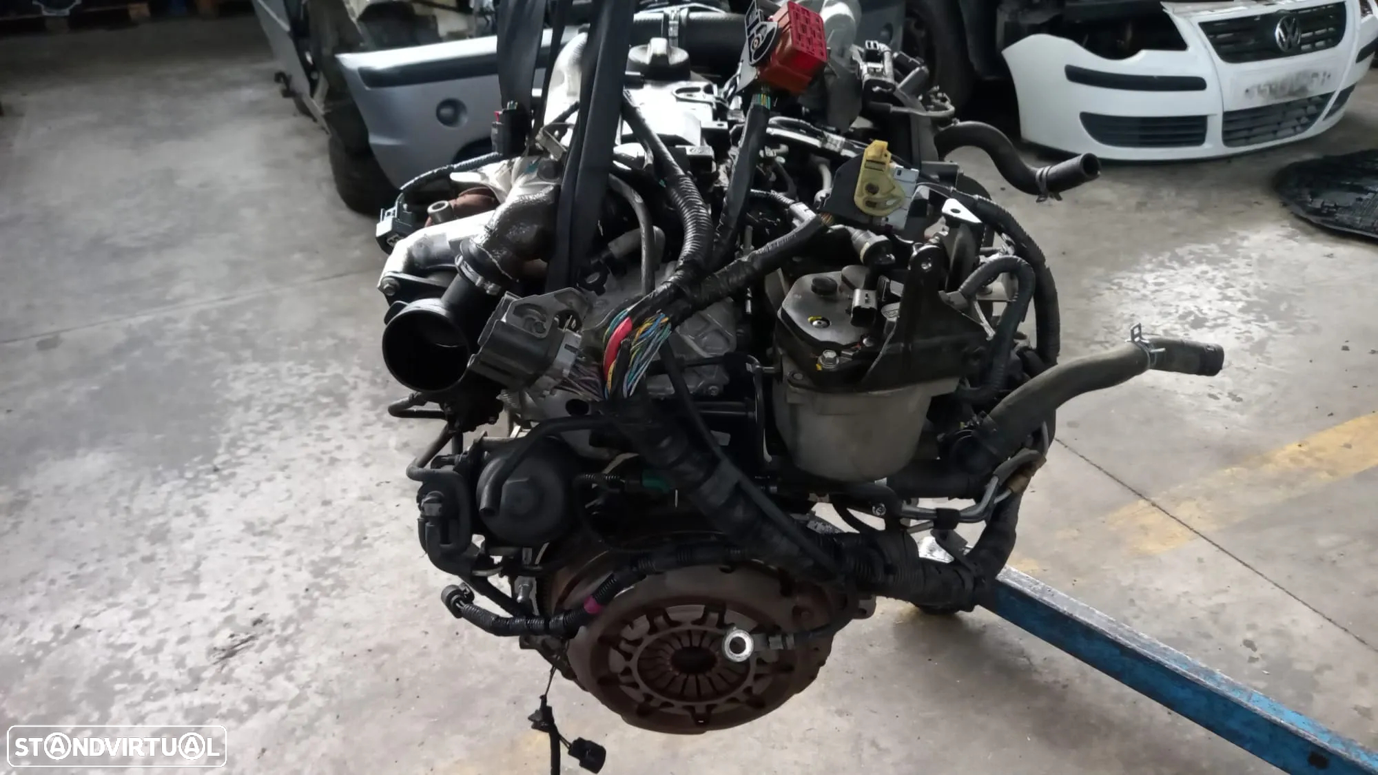 Motor KVJA Ford Fiesta VI 1.4 tdci com injeção - 2