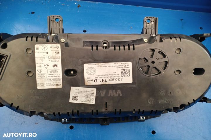 Ceasuri bord 3G0920741D MX1253 Volkswagen VW Passat B8 [2014 - 2020] - 3