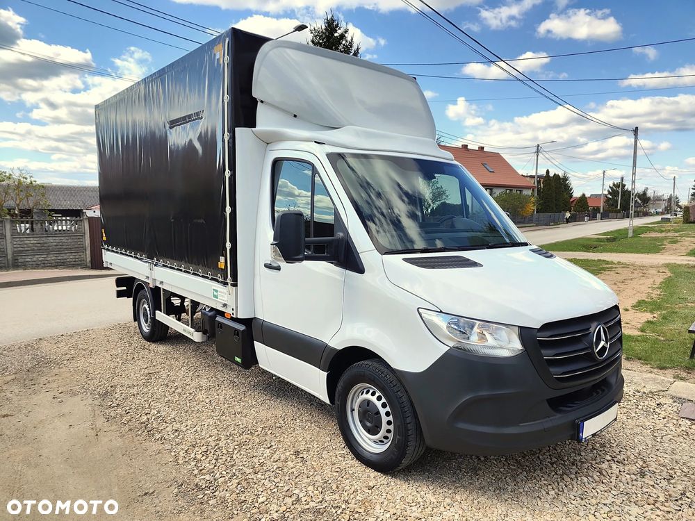 Mercedes-Benz Sprinter 319 CDI 190KM** Skrzynka-Plandeka** PAKA 8-EuroPalet dł.425m** POLSKI SALON** DMC do 3.5T kat.B* - 7