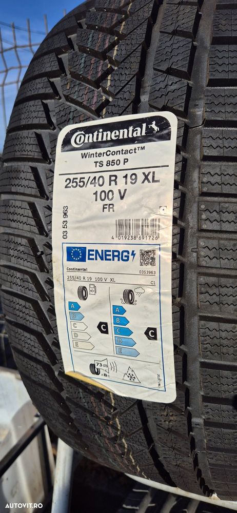 255 40 19 Continental