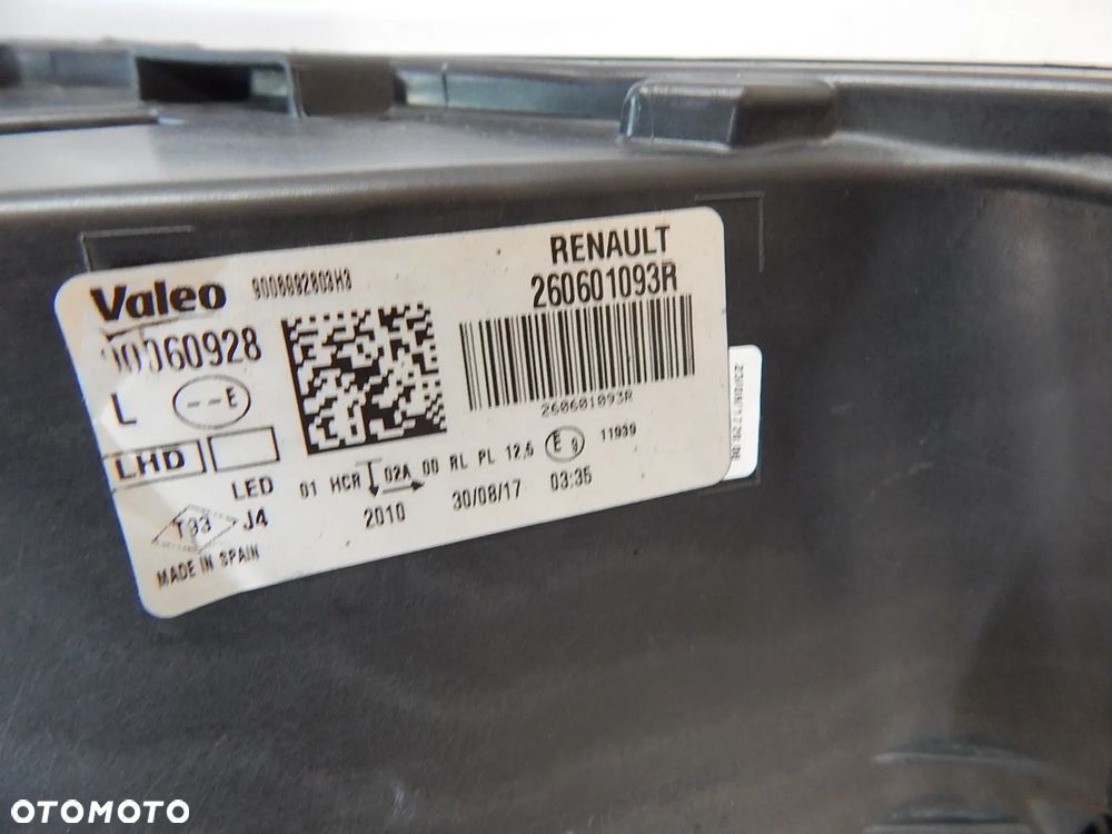 Lampa reflektor lewy przód Full LED Pure Vision Renault MEGANE 4 IV 16-23 Łuków części - 10