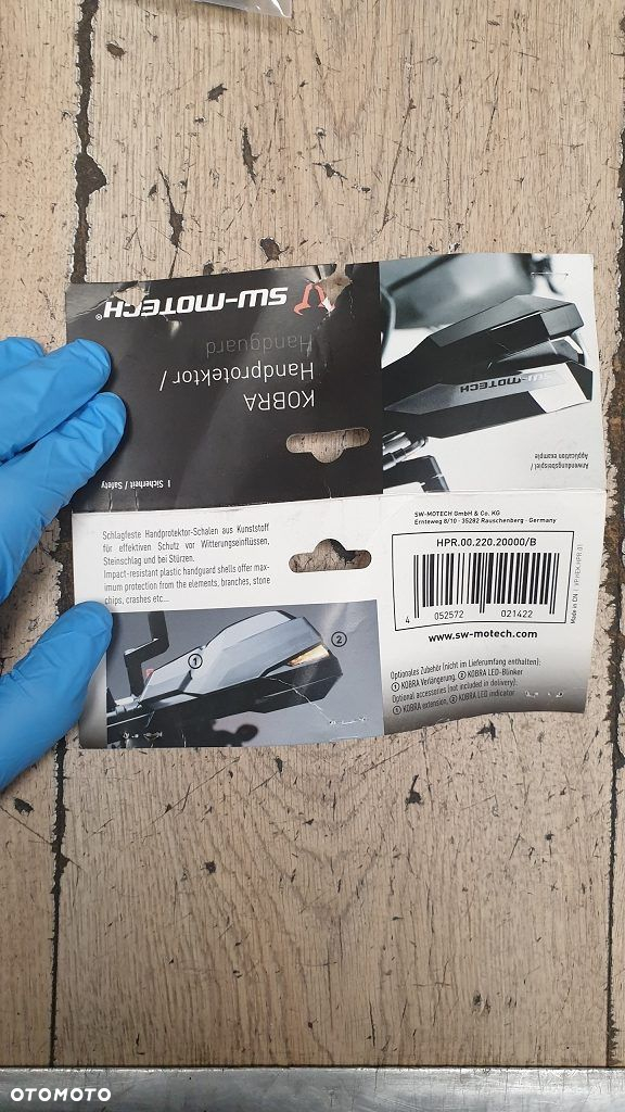 SW-Motech osłony dłoni handbary Honda CB500 X  HPR.00.220.83200/B - 9