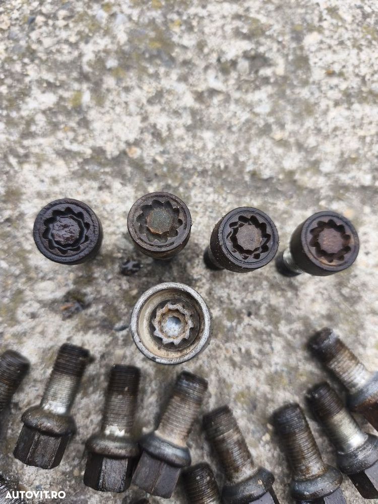 Set prezoane cu antifurt gama vag Volkswagen Audi Skoda Seat - 2