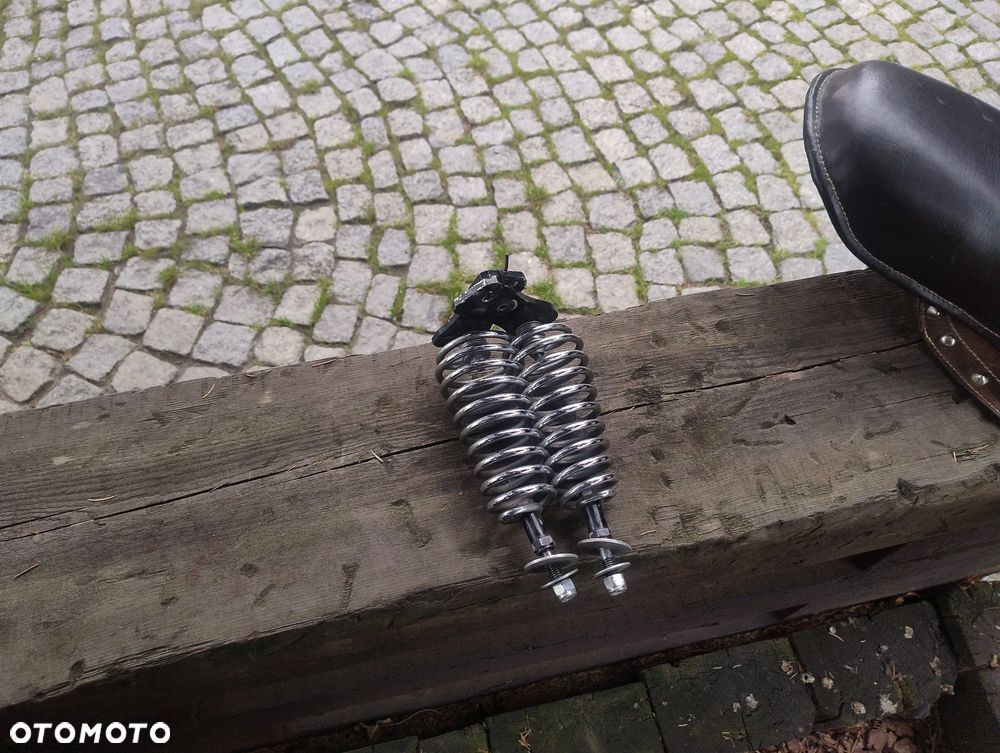 Siedzenie-siodło Harley Davidson  Panhead Knucklehead Shovelhead Style Buddy Seat - 7