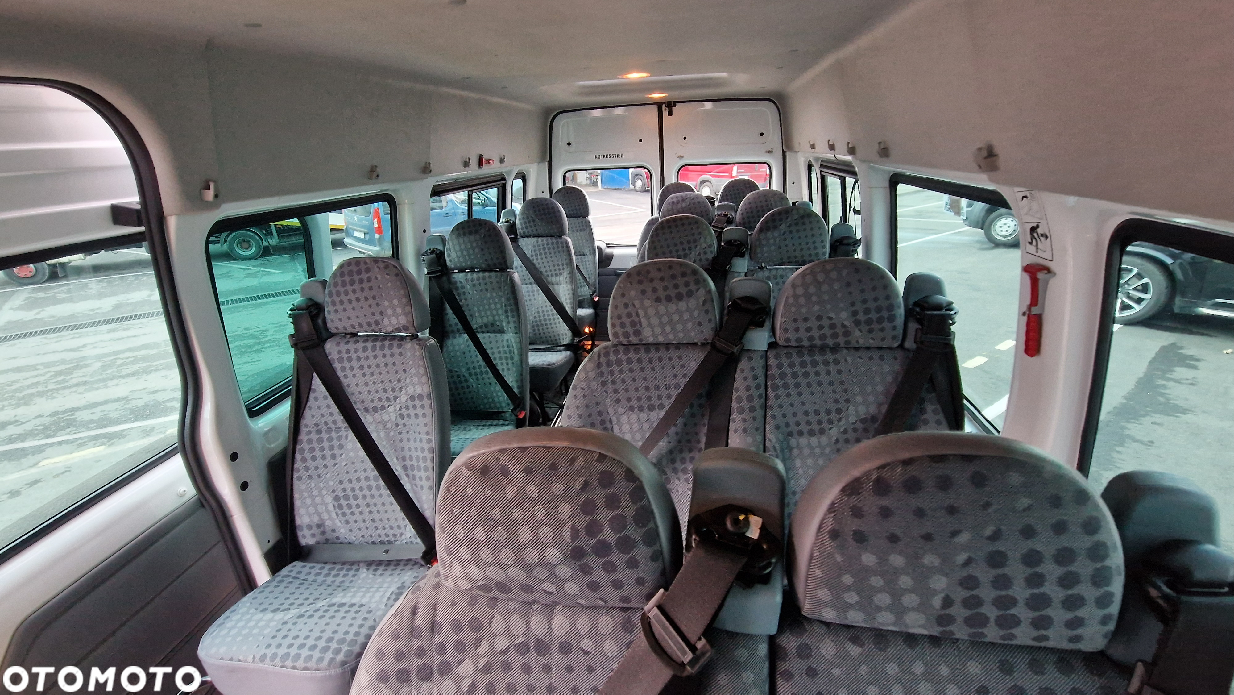 Ford TRANSIT AUTOBUS 17 OSÓB MINIAUTOBUS MIKROBUS KLIMA WEBASTO BLIZNIAKI - 21
