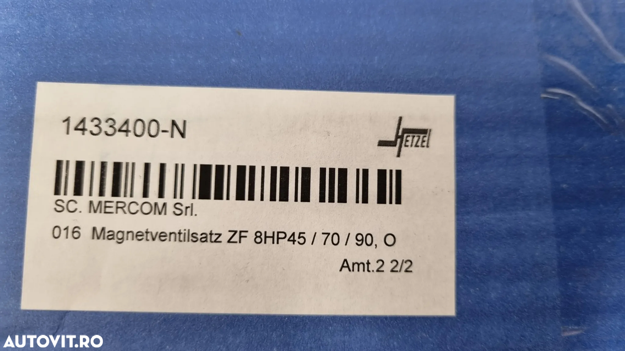 Set Solenoizi Bloc Hidraulic Mecatronic ZF8HP45 8 viteze / BMW F10 F11 520D / X1 E84 / xDrive 20d / 2011+ - 8