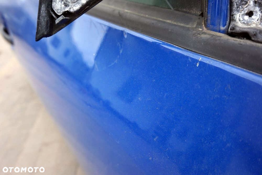 DRZWI PRZEDNIE PRAWE FABIA II 545 5D HB 4590  NIEBIESKI SKODA 2006-2010 - 9