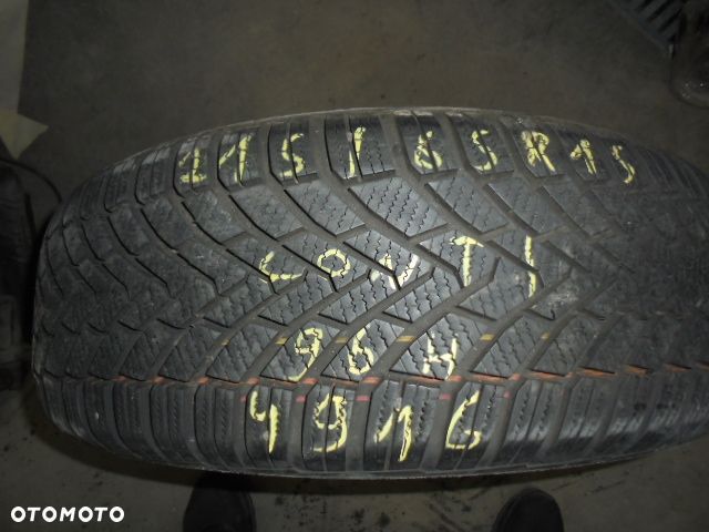 OPONA POJEDYNKA 215/65R15 CONTINENTAL CONTI WINTER CONTACT TS 850 DOT 4916 9MM - 1