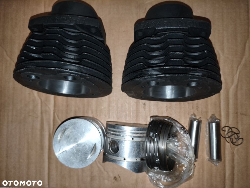 Cylindry po szlifie z nowymi tłokami Ural M61 M62 M63 M66 M67 - 1