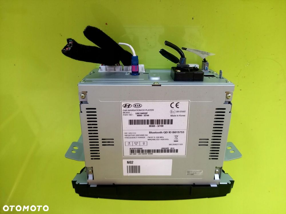 RADIO NAWIGACJA 96560-3Z100 HYUNDAI I40 12R - 3
