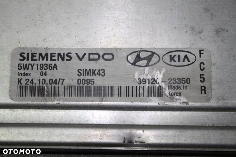 Komputer sterownik silnika Kia Carens II 39120-23350 5WY1936A - 2