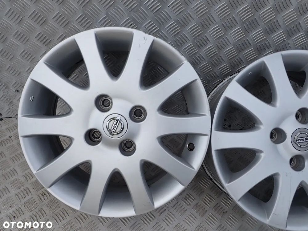 FELGI ALUMINIOWE NISSAN 6JX16 ET 45 4X100 - 4
