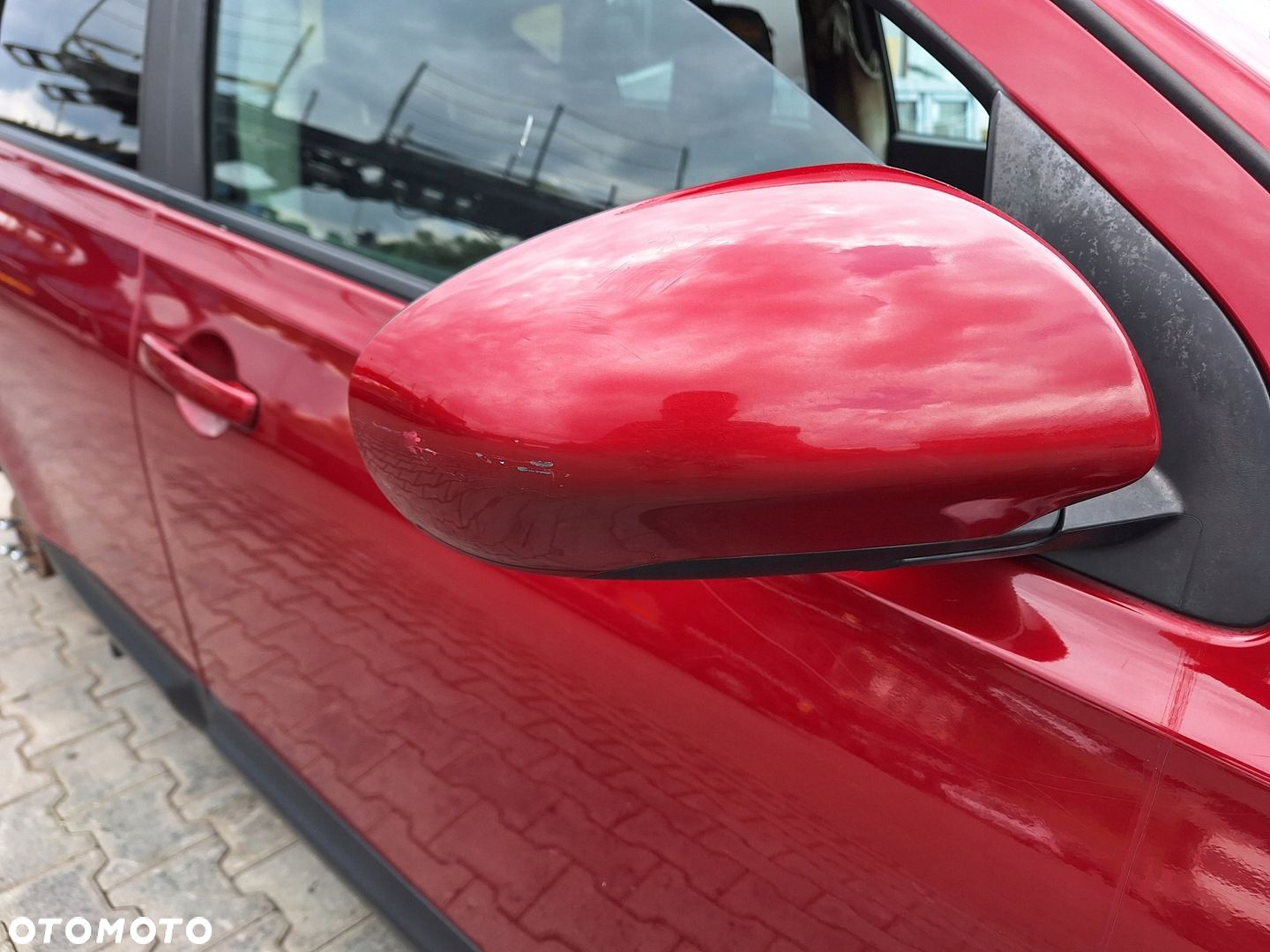 NISSAN QASHQAI 1 I J10 BORDOWE LUSTERKO PRAWE SKŁADANE EUR NAJ 7-PIN - 2