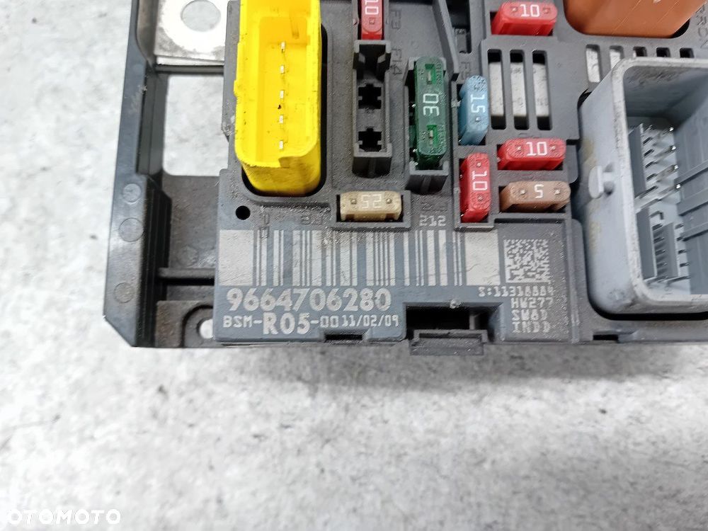 MODUŁ BSM PEUGEOT 308 I SW 9664706280  BSM-R05 1.6 HDI - 5