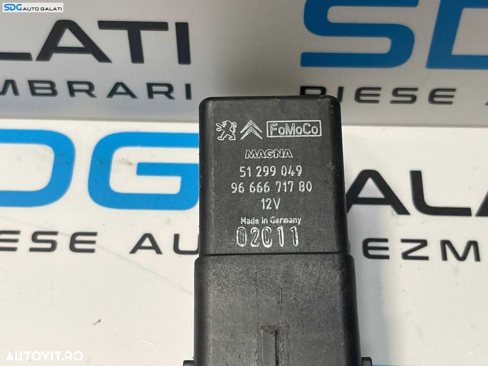 Releu Bujii Ford S-Max 1.6 TDCI 2011 - 2014 Cod 9666671780 [S0066] - 2