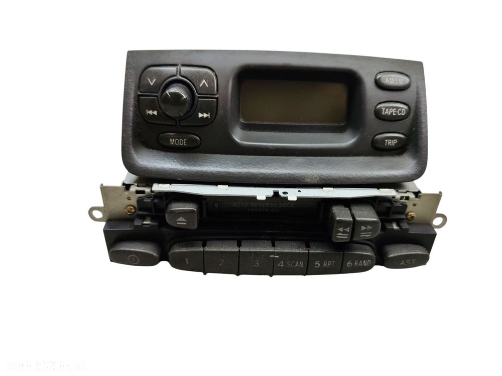 RADIO WYŚWIETLACZ TOYOTA YARIS I (1999-2003) 86120-52010 86110-52011-B0 - 1