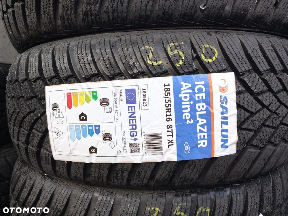 Nowe opony zimowe 185/55/16 Sailun Ice Blazer Alpine 2 Najnowszy model 2026r - 3