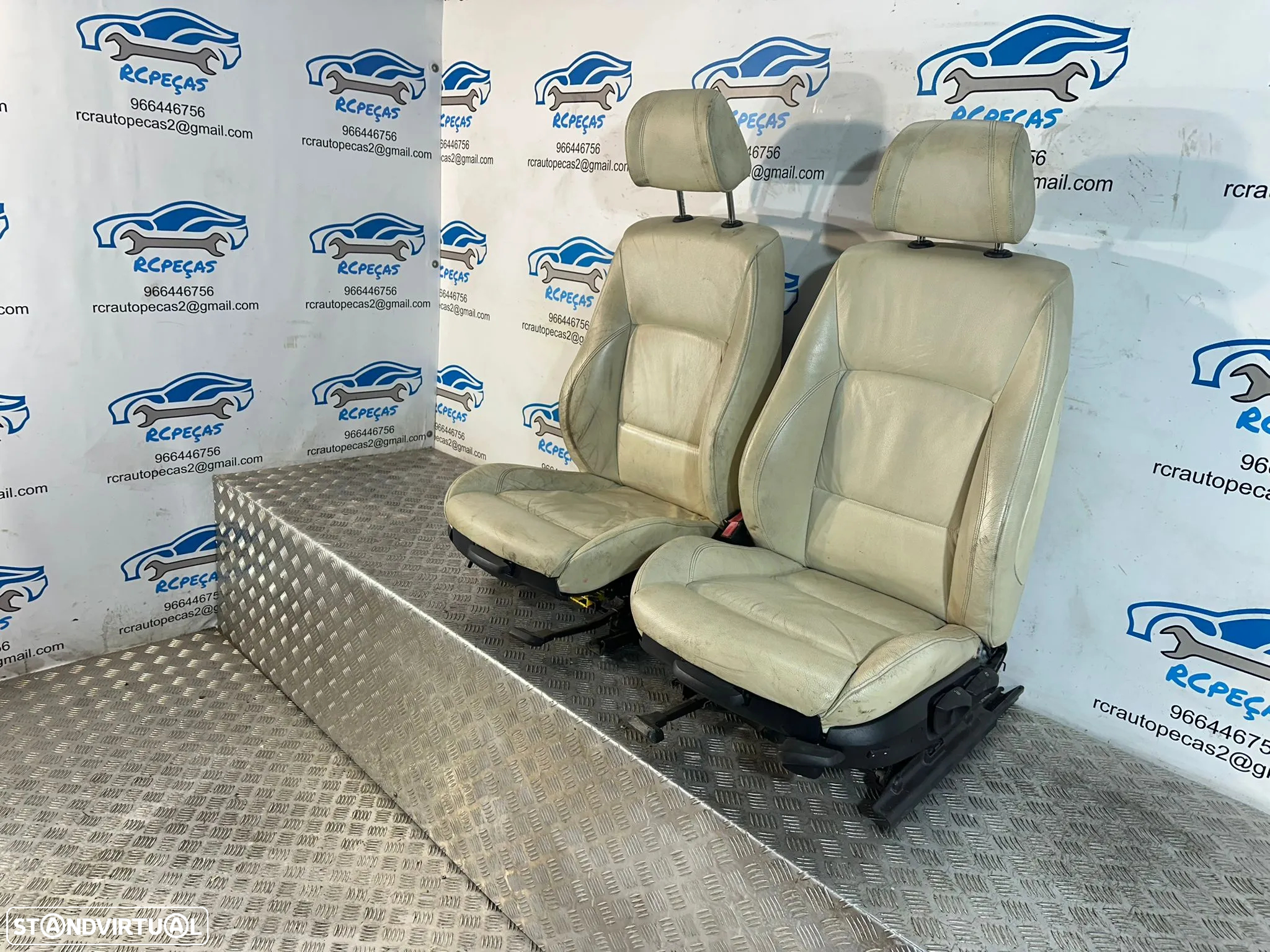 Conjunto Bancos Frente Tras Pele Pack M BMW Serie 3 E90 Sedan 2004 - 2013 - 6