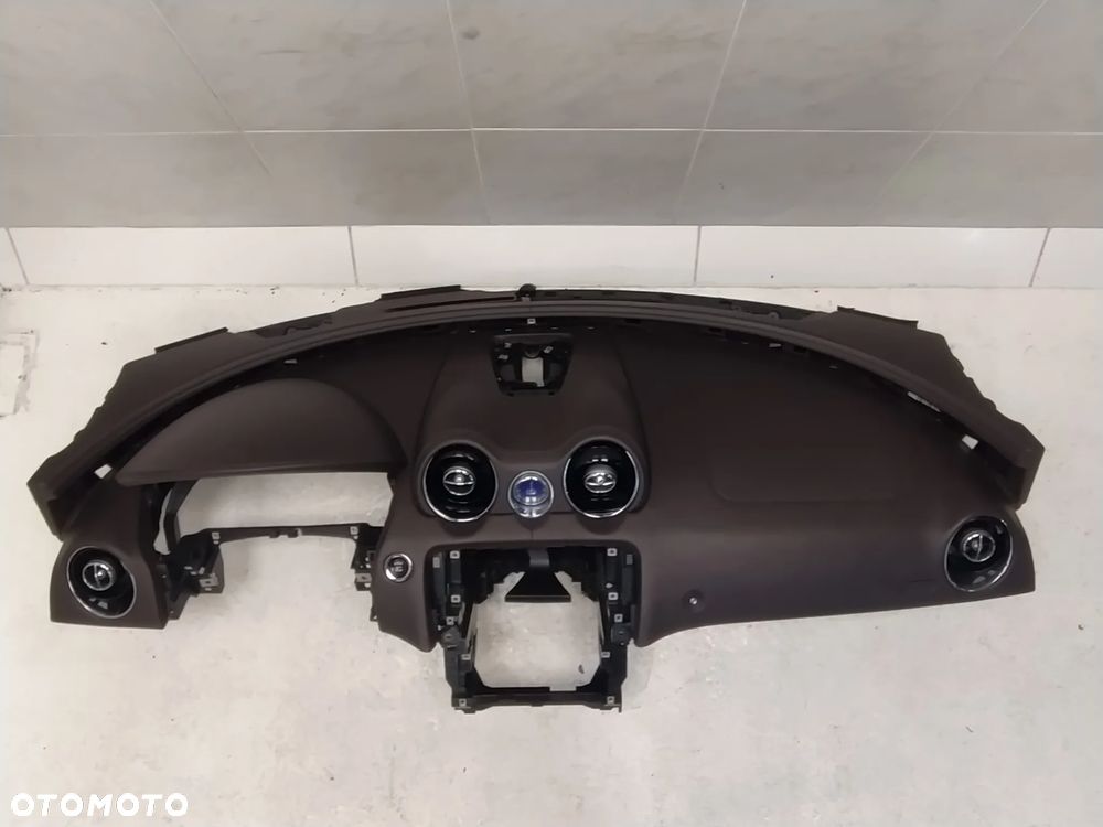 JAGUAR XJ X351 DESKA KONSOLA KOKPIT PODUSZKA POWIETRZNA AIRBAG PASAŻERA KIEROWNICY ZAPINKA NAPINACZ PASÓW BEZPIECZEŃSTWA BRĄZOWA ORYGINAŁ - 28