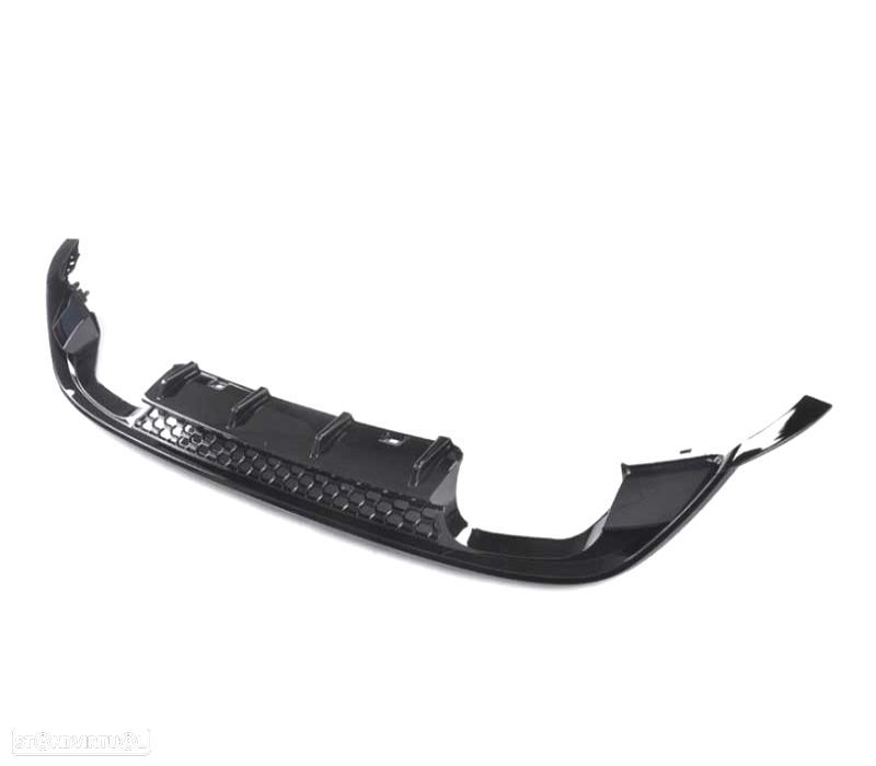 DIFUSOR VOLKSWAGEN VW GOLF 7.5 17-20 LOOK R PRETO - 2