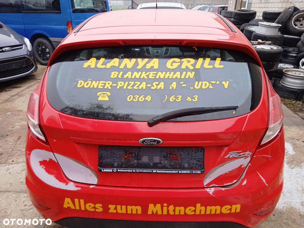 Szyba czołowa tylna karoseryjna Ford Fiesta Mk7 - 3