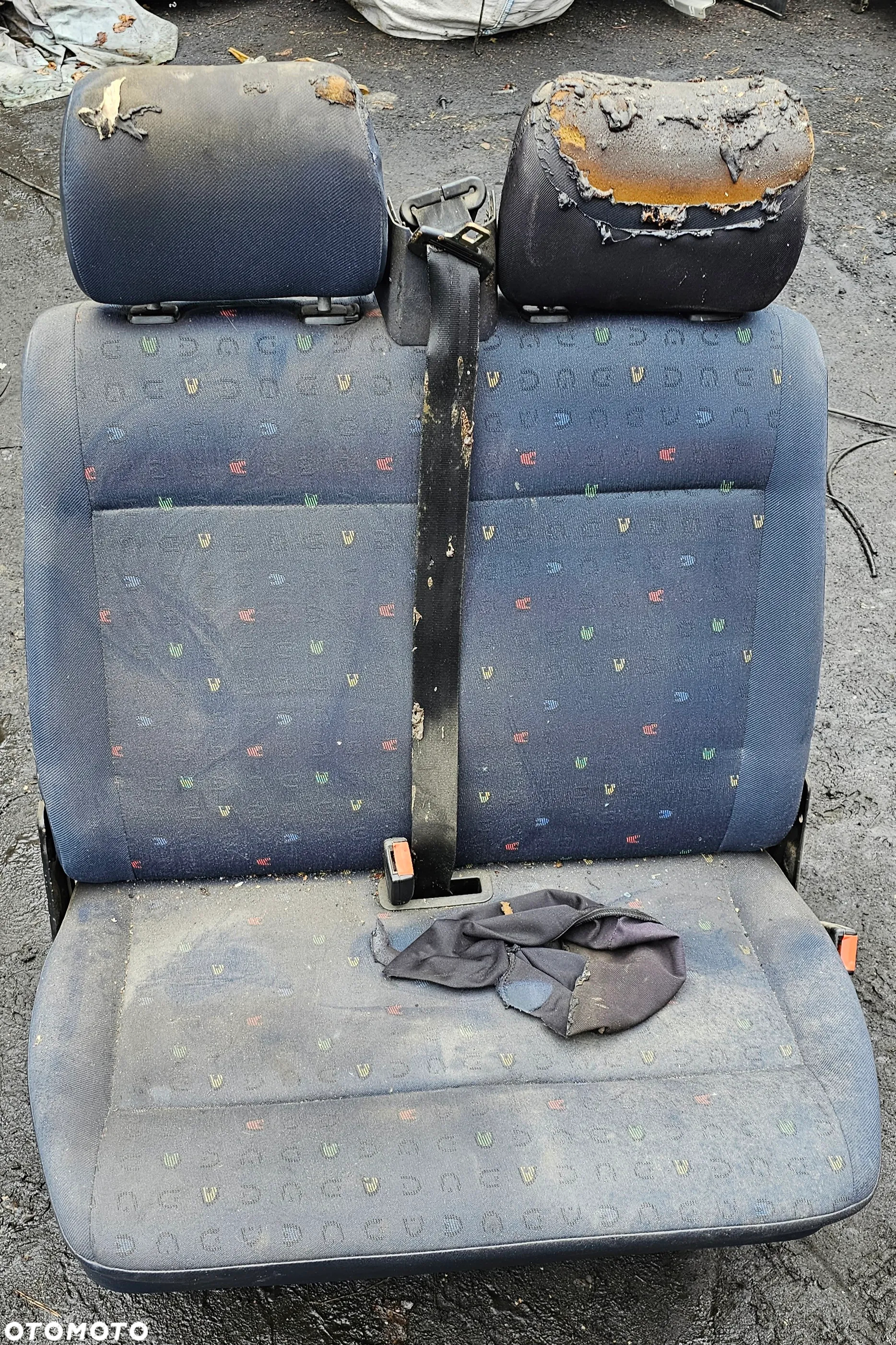 Środek wnętrze fotele kanapa boczki Vw T4 Caravelle Multivan - 10
