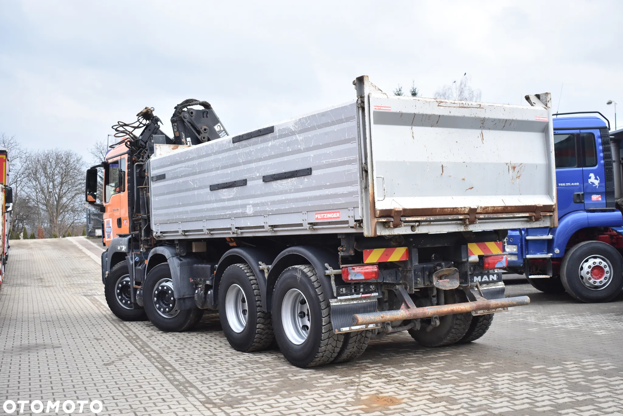 MAN TGS 35.400 Euro5 Wywrotka 8x4 + HDS HIAB XS 144 / Manual/ Resor / Kran/ Crane / Manipulator/ Sprowadzony z Austrii - 39