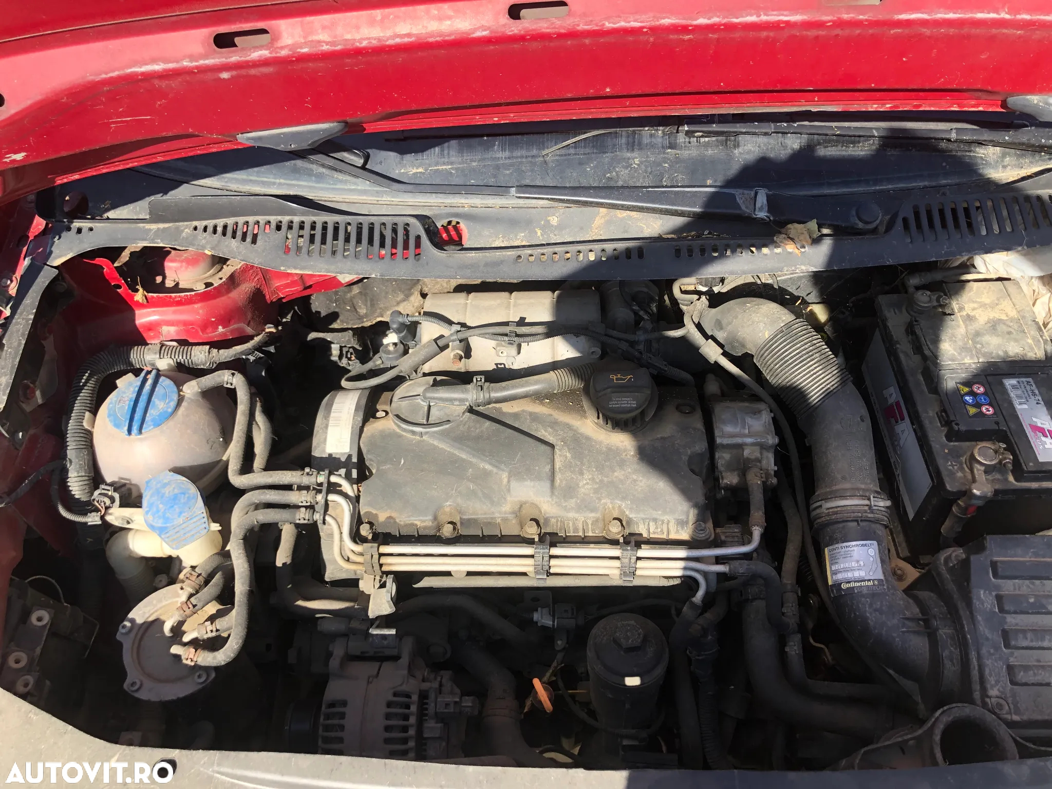 Dezmembrez VW Volkswagen Caddy rosu visiniu BDJ 2.0 SDI - 8