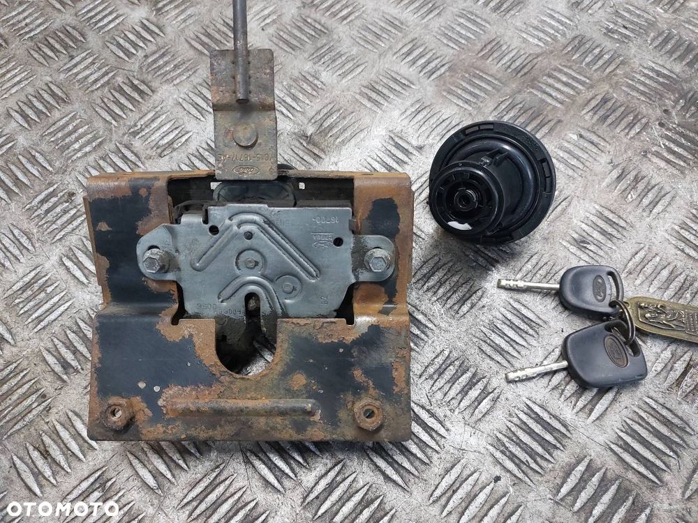 ZAMEK MASKI + KOREK WLEWU PALIWA FORD TRANSIT V VI MK5 MK6 XS41-16700-AF - 3