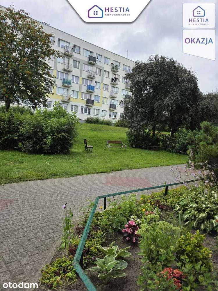 Kameralne 2-pokojowe mieszkanie na 1 piętrze.