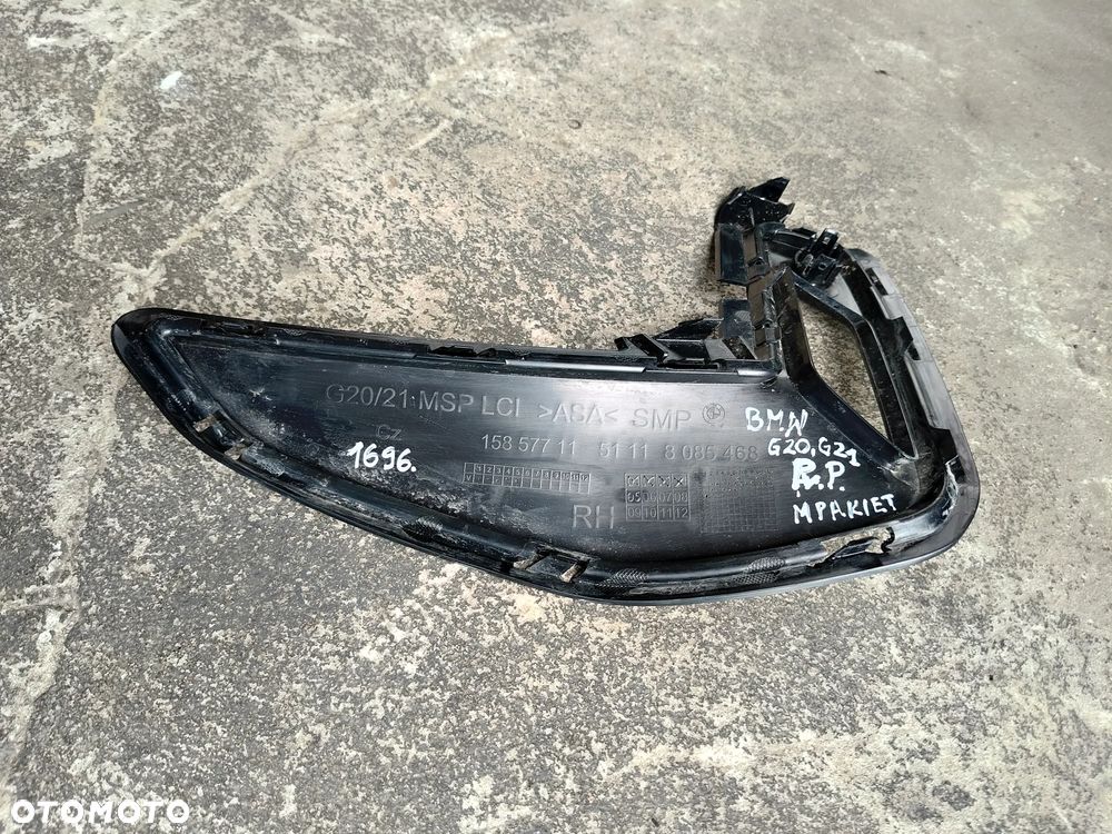 Kratka zderzaka prawy przód BMW G20, G21 M-PAKIET LCI - 5