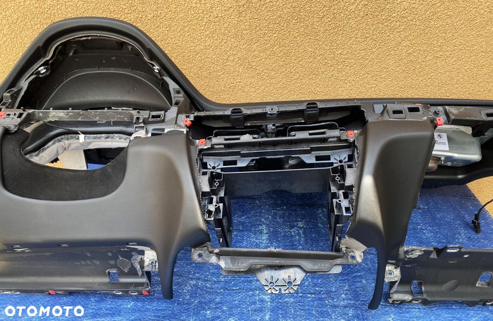 BMW X5 F15 KONSOLA AIRBAG KIEROWCY PASAŻERA PASY HEAD UP CZARNA ORYGINAŁ - 11