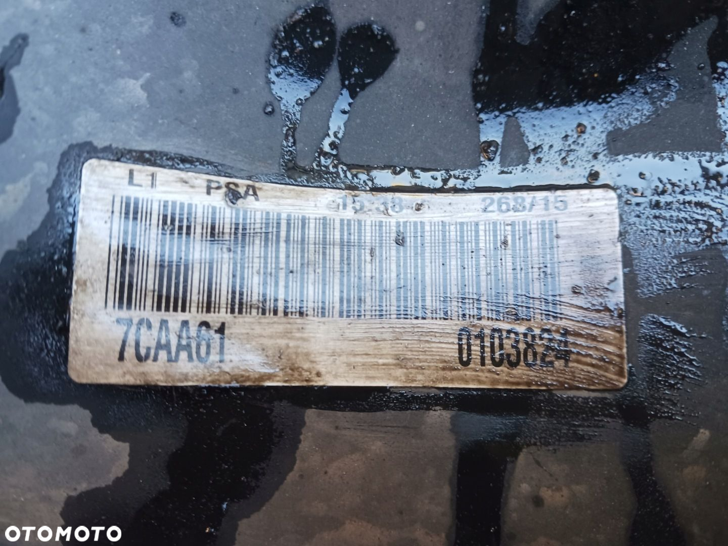 WÓZEK SANKI ZAWIESZENIA PRZÓD CITROEN C4 GRAND PICASSO II 2015 ROK 7CAA61 - 2