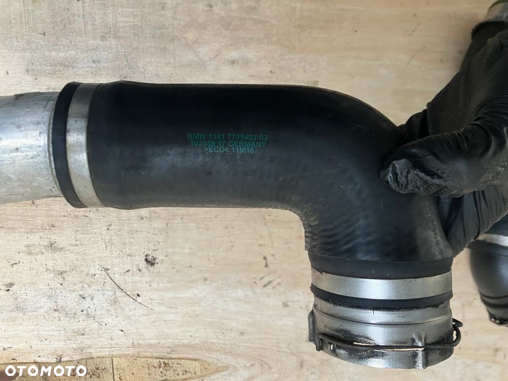Przewód turbo rura intercoolera BMW 535d 272KM 7793607 - 4