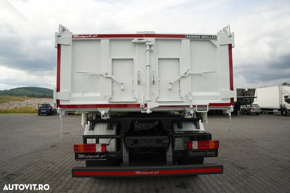 Mercedes-Benz ACTROS 3344 / 6x4 / BASCULATOR DUBLU / HYDRODOLT / + HIAB XS 166 HDS / RADIOCOMANDĂ / ROTATOARE / EPS + AMBREIAJ / EURO 5 / - 17