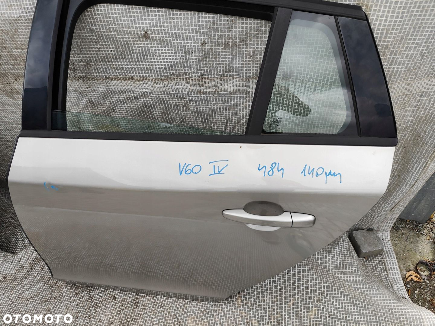 VOLVO V60 I 10-18 DRZWI LEWE TYLNE TYŁ KOMPLETNE W KOLOR 484 - 9