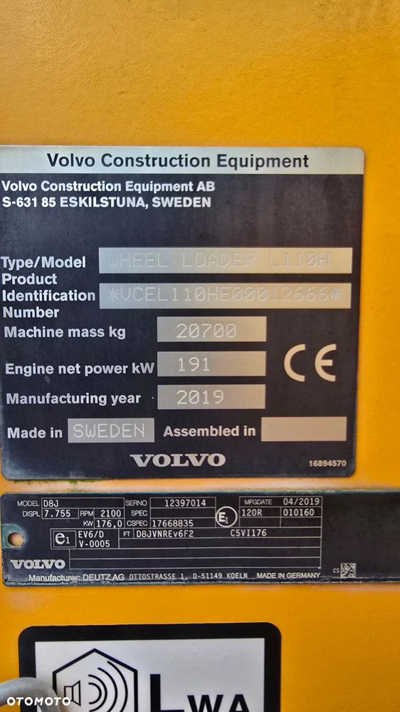 Volvo L110H - 3