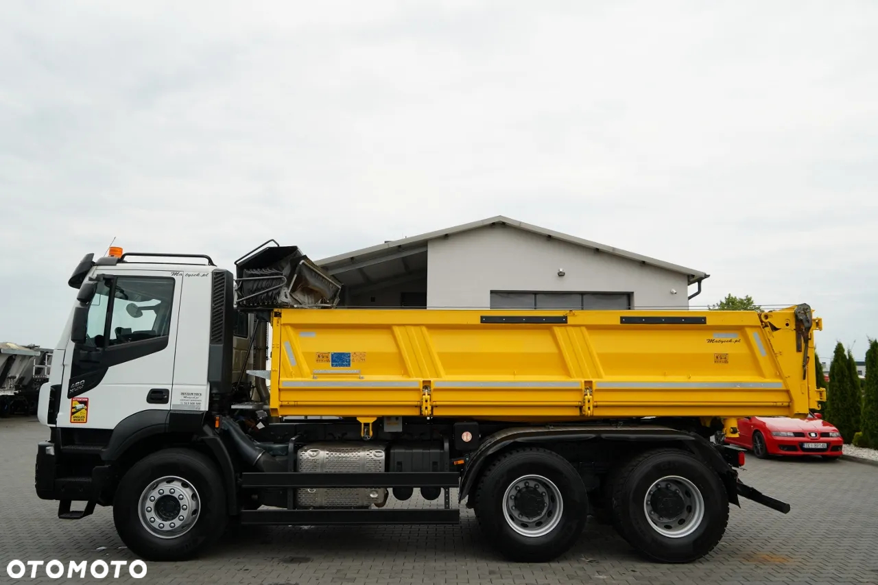 Iveco STRALIS X-WAY 480 / 6x4 / WYWROTKA DWUSTRONNA /  HYDROBURTA / BOARDMATIC / MEILLER KIPPER / SPROWADZONY - 11