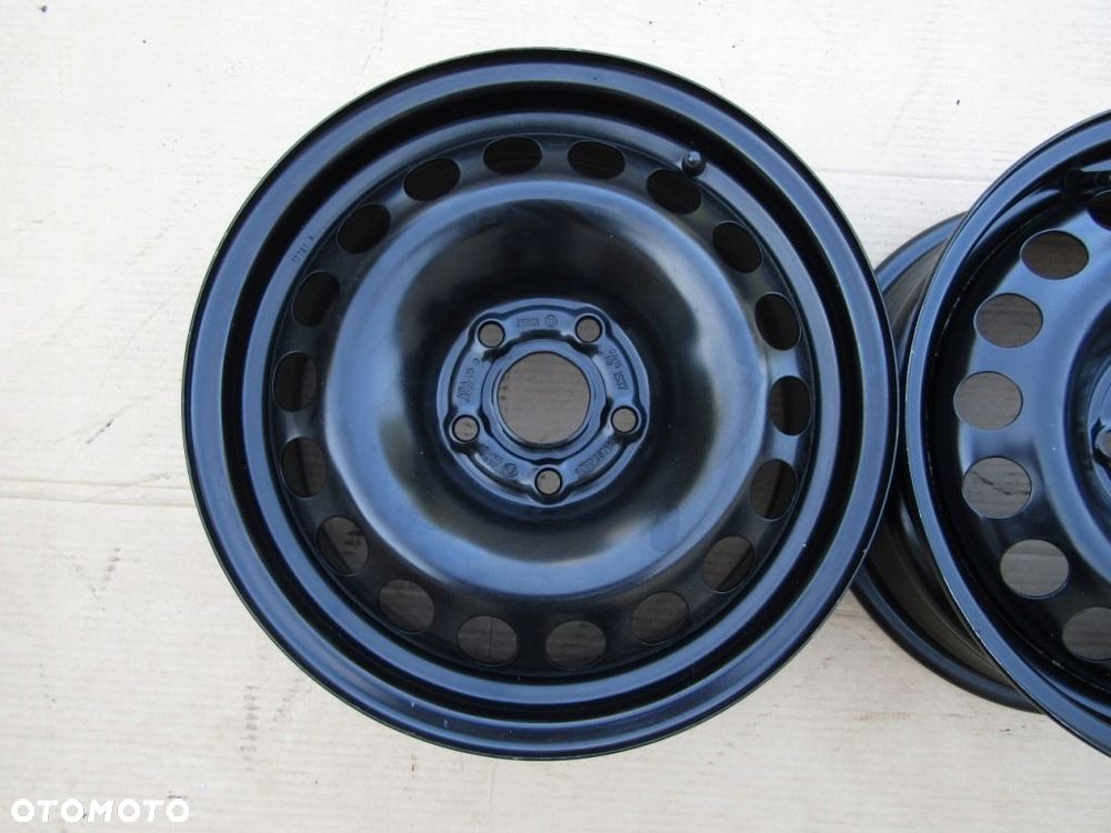 1x Felga Stalowa 15 Opel Astra J K V Chevrolet Aveo Trax 6j 5x105 ET37 - 2
