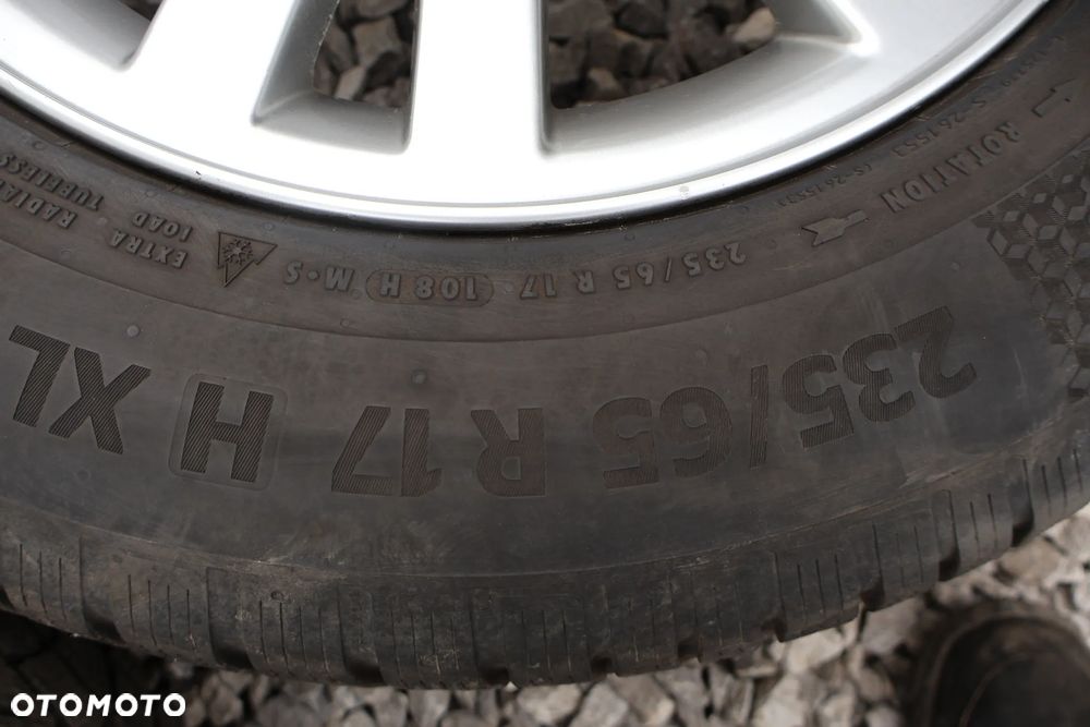 VOLVO XC90 I 03-14R KOŁA ZIMOWE 17" 5X108 OPONY CONTINENTAL 2023R FELGI ALIMINIOWE ORYGINAŁ 235 65 17 - 10