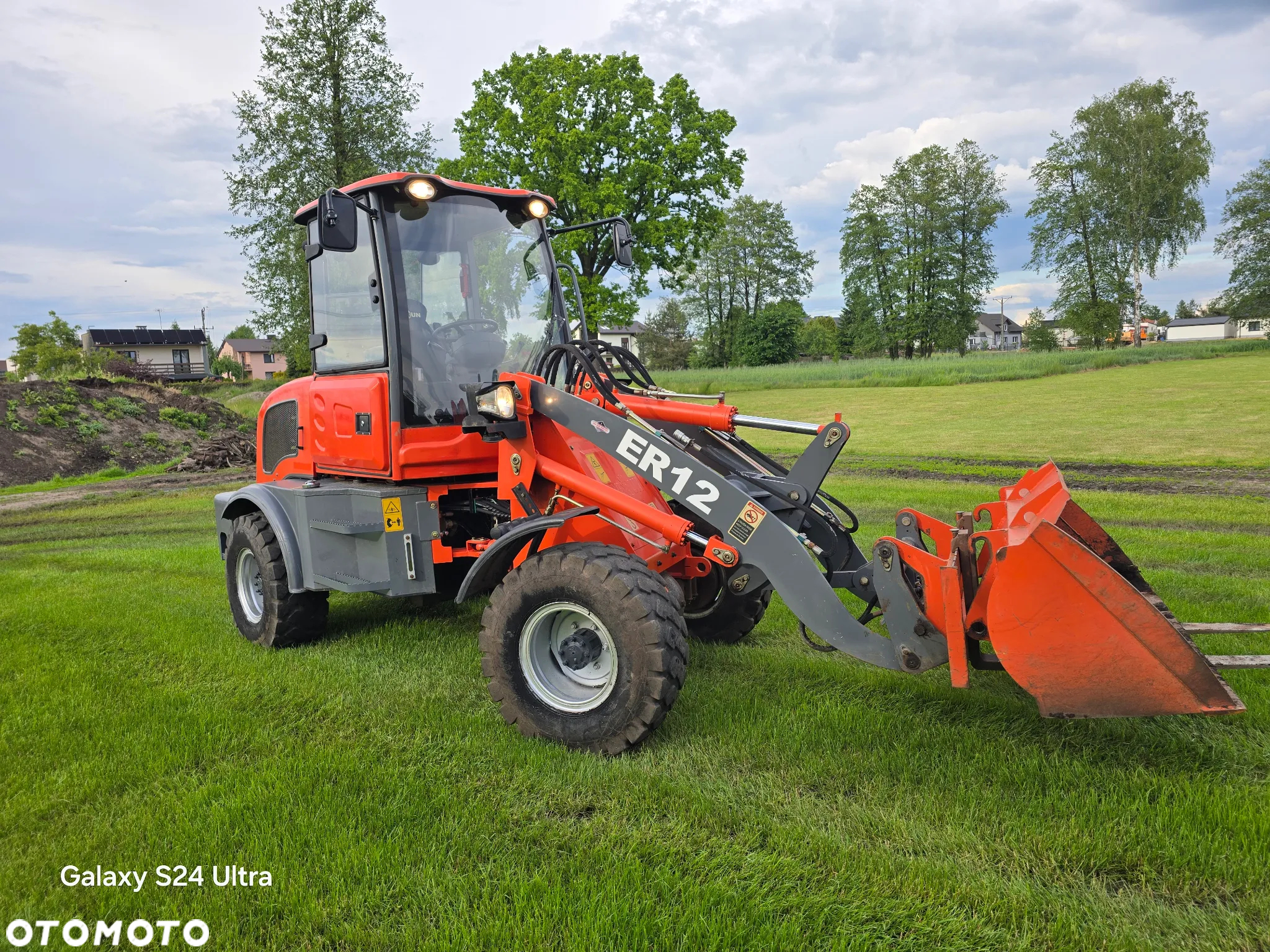 Everun ER12  ładowarka kołowa widlak case cat atlas kramer aJcb - 3