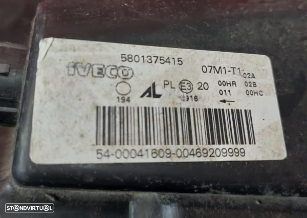 Conjunto Ópticas Iveco Daily V Camião De Plataforma/Chassis - 5