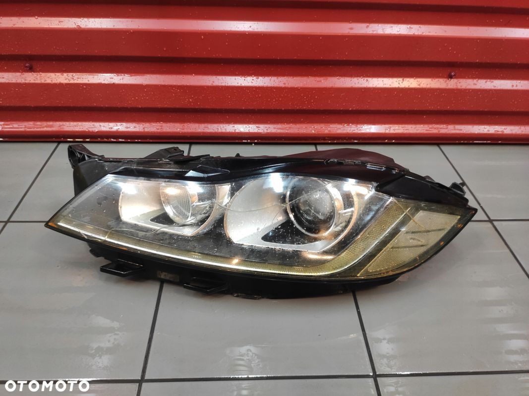 JAGUAR XF II X260 3.0D LAMPA XENON LEWY PRZÓD LEWA PRZEDNIA ORYGINAŁ UK - 1