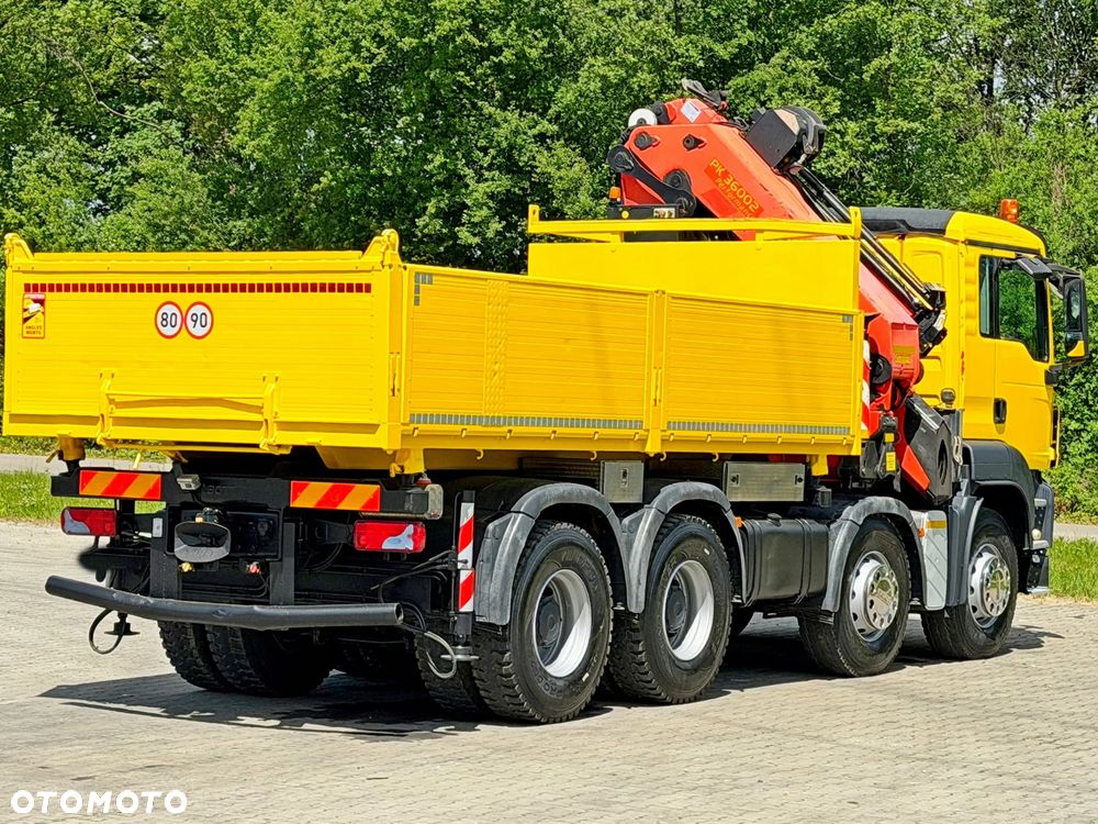 MAN TGS 41.480 * WYWROTKA 5,15 m * PK 36002 + JIB PJ060 B + PILOT * 8x4 - 8