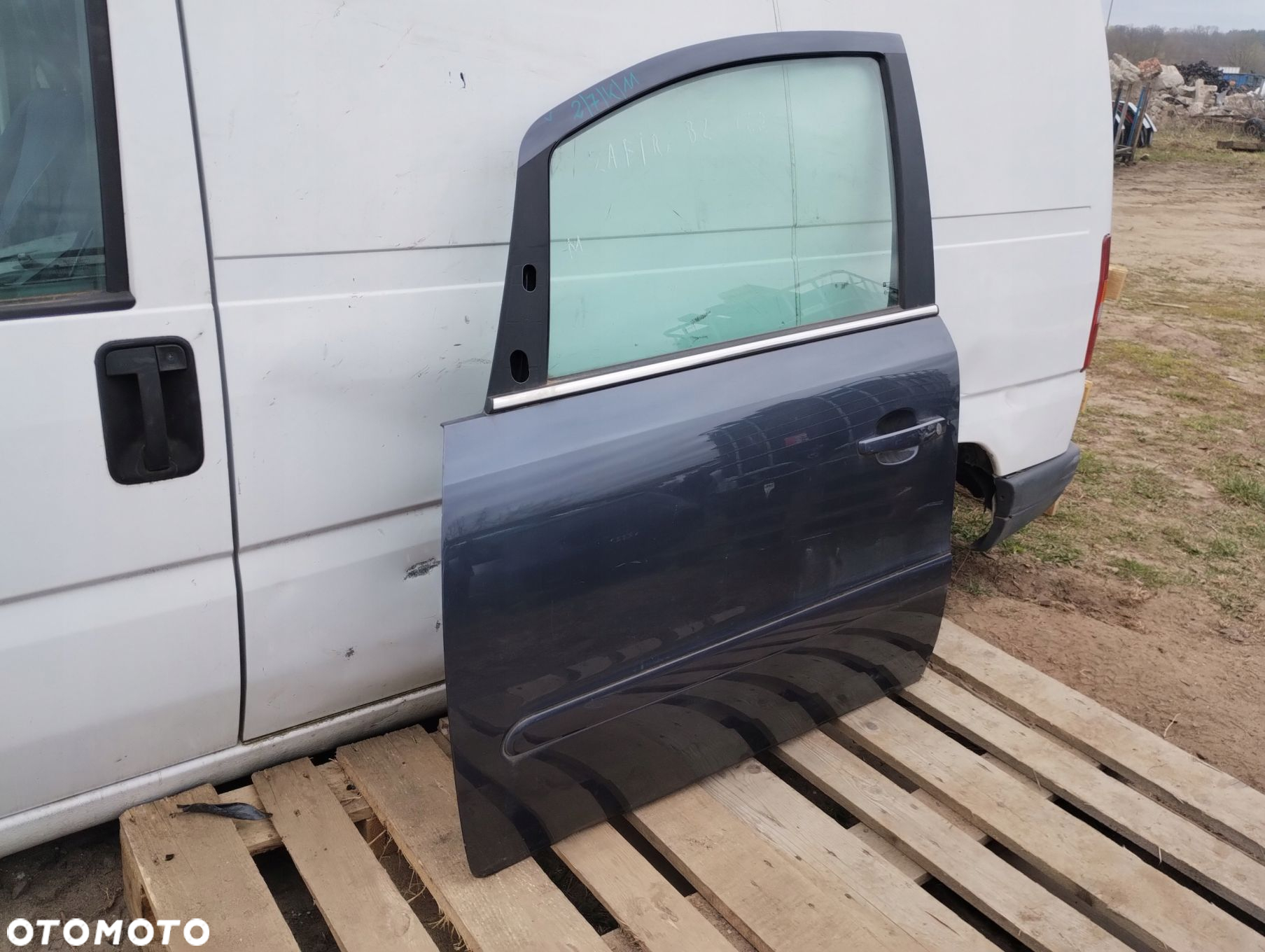 Opel Zafira B Drzwi Przód Przednie Lewe - 3