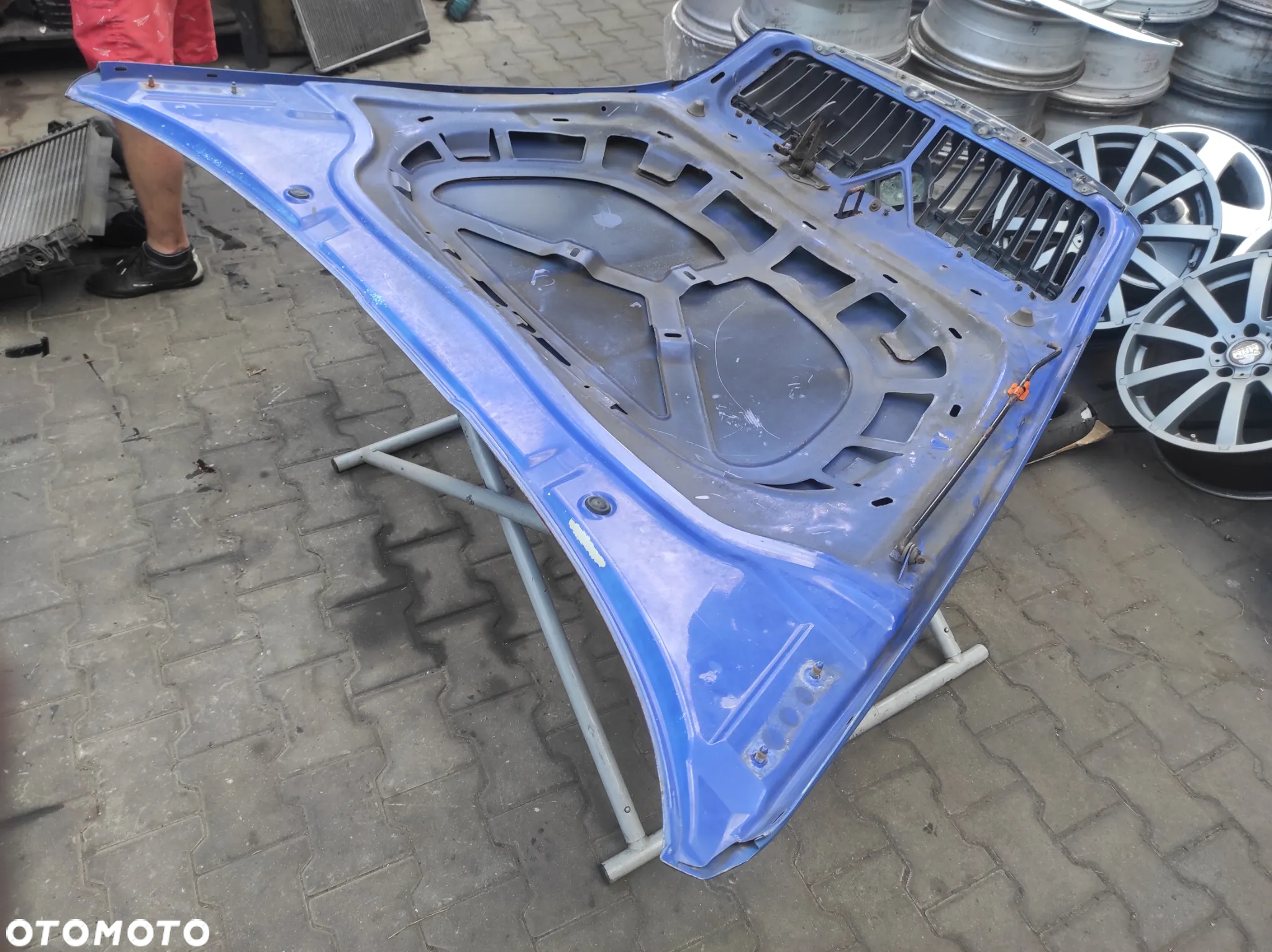 MASKA POKRYWA SILNIKA SKODA OCTAVIA 2 LIFT 4590 NIEBIESKA ATRAPA GRILL WYSYŁKA !!! - 6