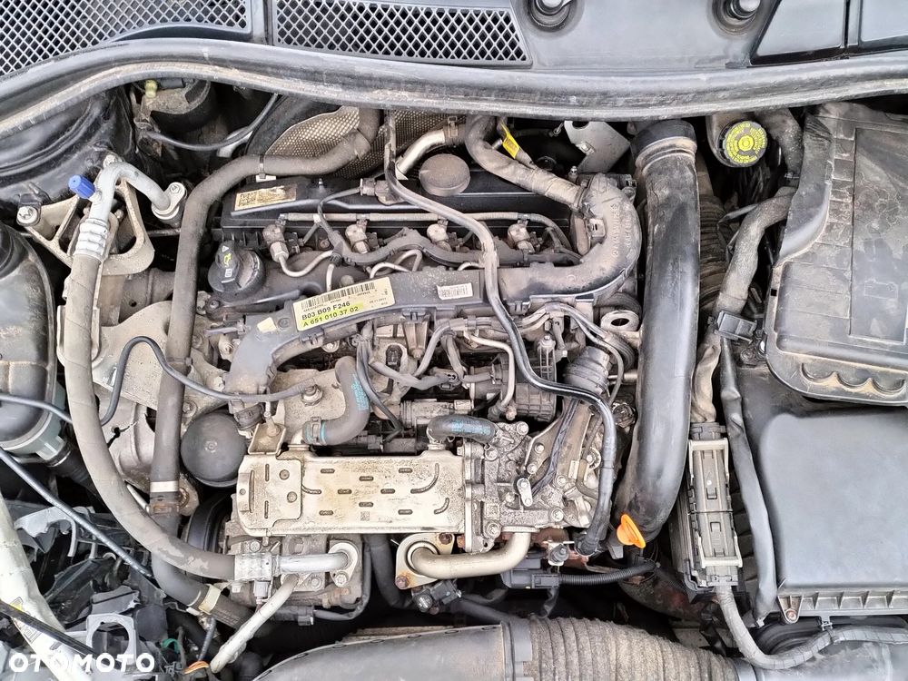 MERCEDES-BENZ B-KLASA W176 W246 SILNIK 1.8 CDI 651.901 JESZCZE W AUCIE - 1