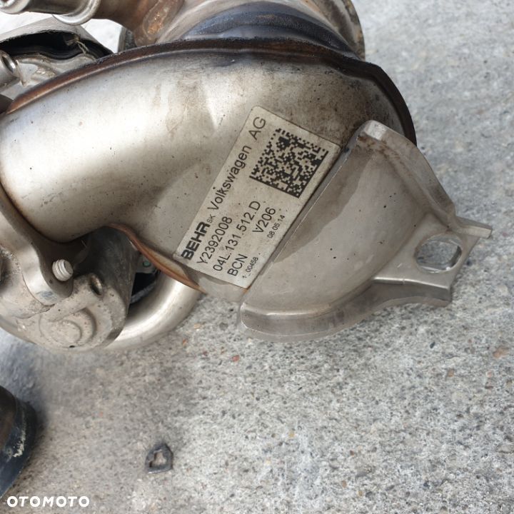 VW SKODA AUDI SEAT LEON 3 III 1.6 TDI CHLODNICZKA SPALIN ZAWOR EGR 04L131512D 14R - 2