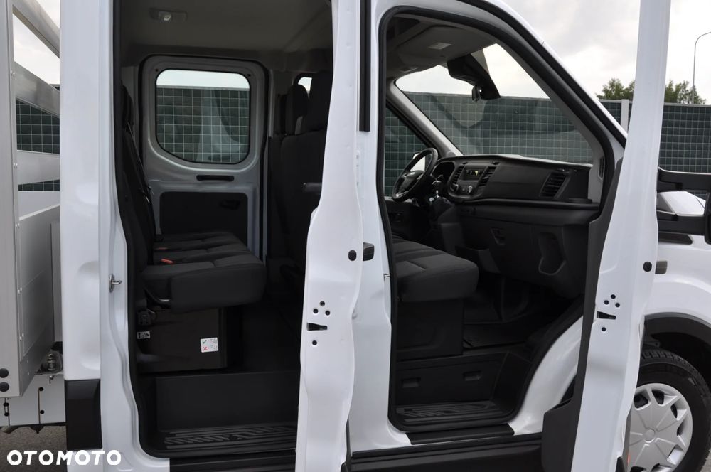 Ford TRANSIT L3 7 OSOBOWY FABRYCZNIE NOWY !!! DOSTĘPNY OD RĘKI !!! DOKA DUBEL KABINA PODWÓJNA KABINA + SKRZYNIA HAK - 21